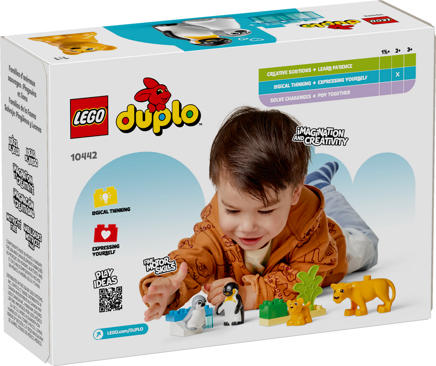 10442 Wild Animal Families: Penguins & Lions