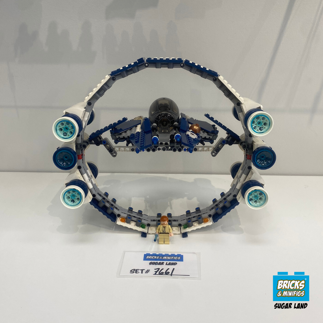 7661 - Jedi Starfighter with Hyperdrive Booster Ring (U1)