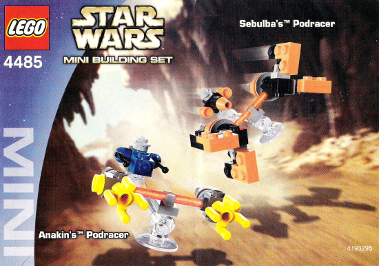 4485 - Sebulba's Podracer & Anakin's Podracer - Mini (R)