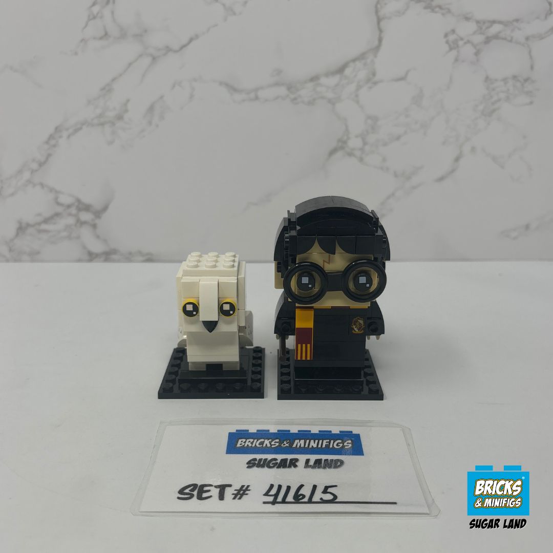 41615 - Harry Potter & Hedwig Brickheadz (U)