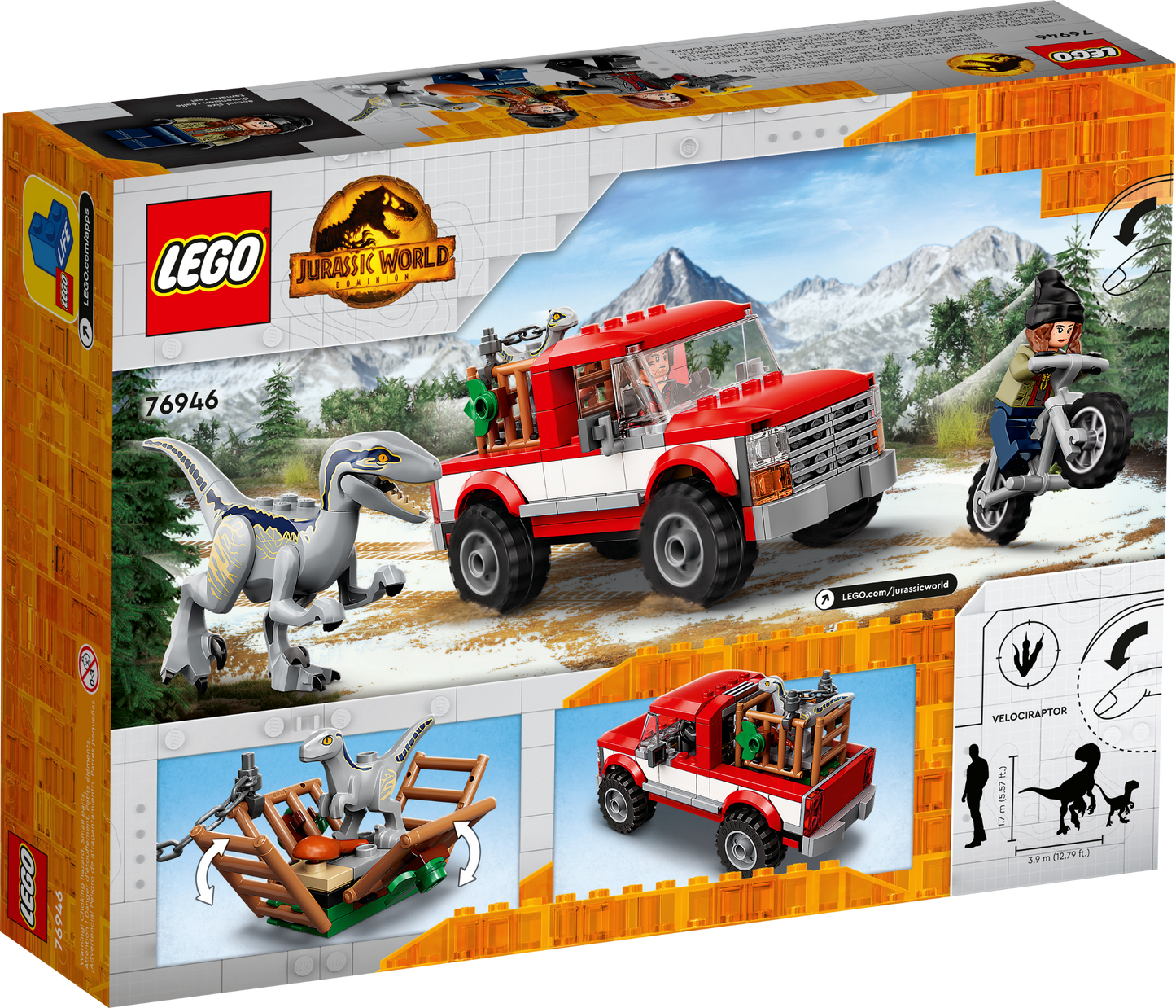 76946 - Blue & Beta Velociraptor Capture (R)