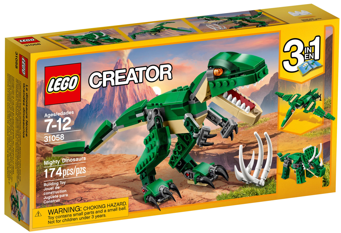 31058 - Mighty Dinosaurs (R)