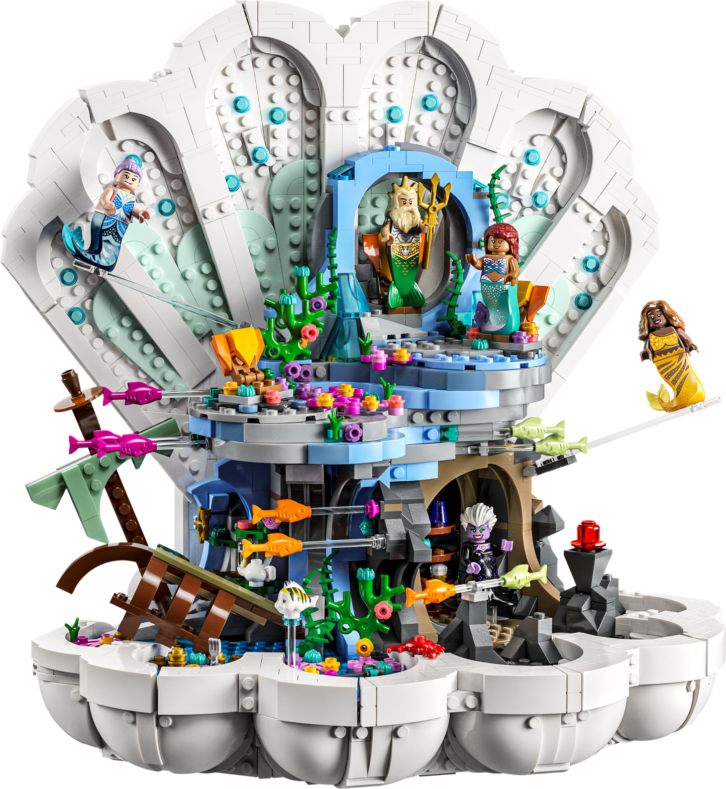 43225 - The Little Mermaid Royal Clamshell (R)