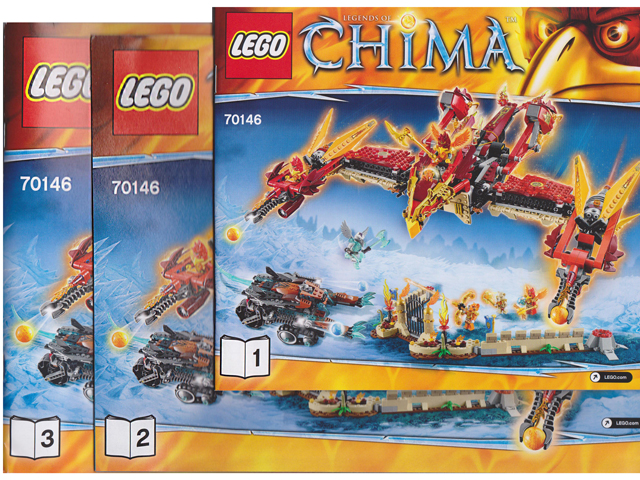 70146 - Flying Phoenix Fire Temple (R)