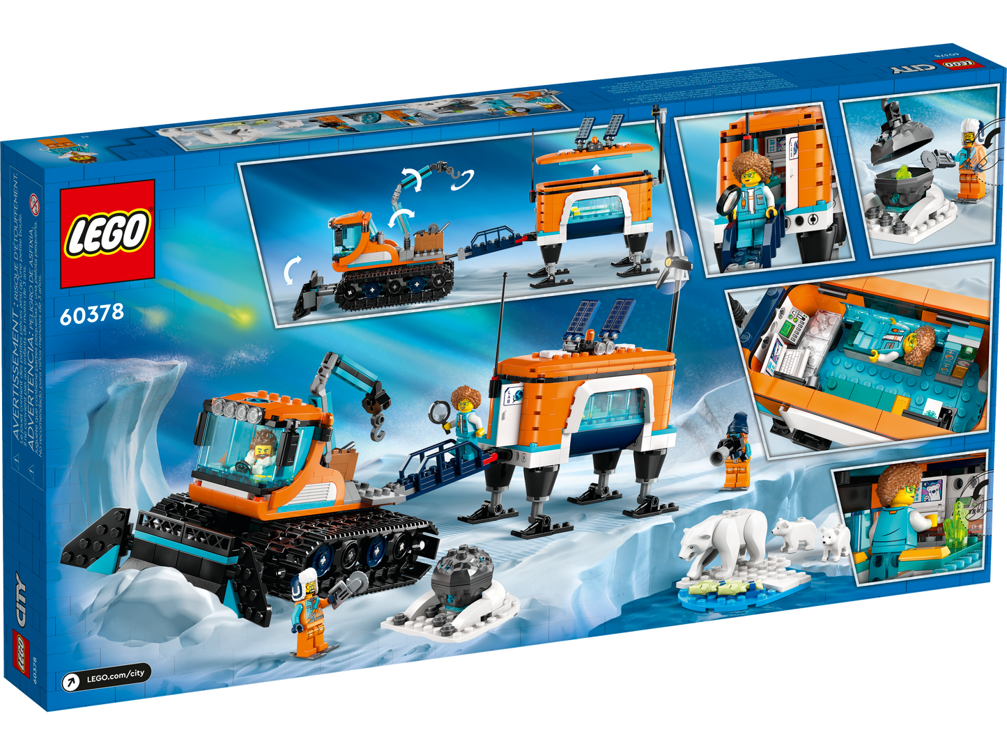 60378 - Arctic Explorer Truck and Mobile Lab (R)