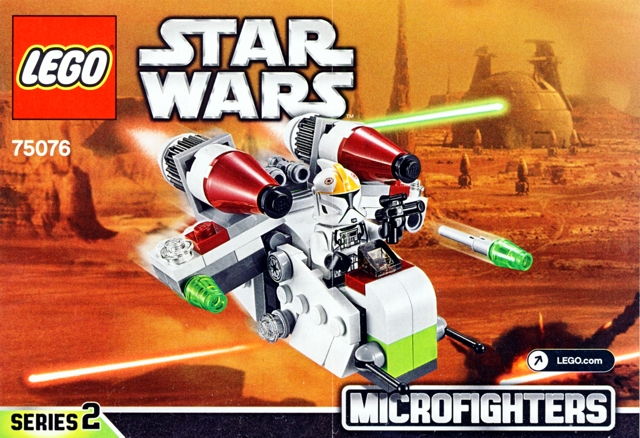 75076 - Republic Gunship Microfighter (R, C)