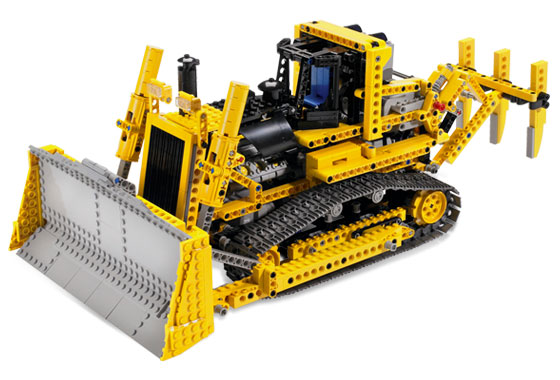 8275 - Motorized Bulldozer (R, C)