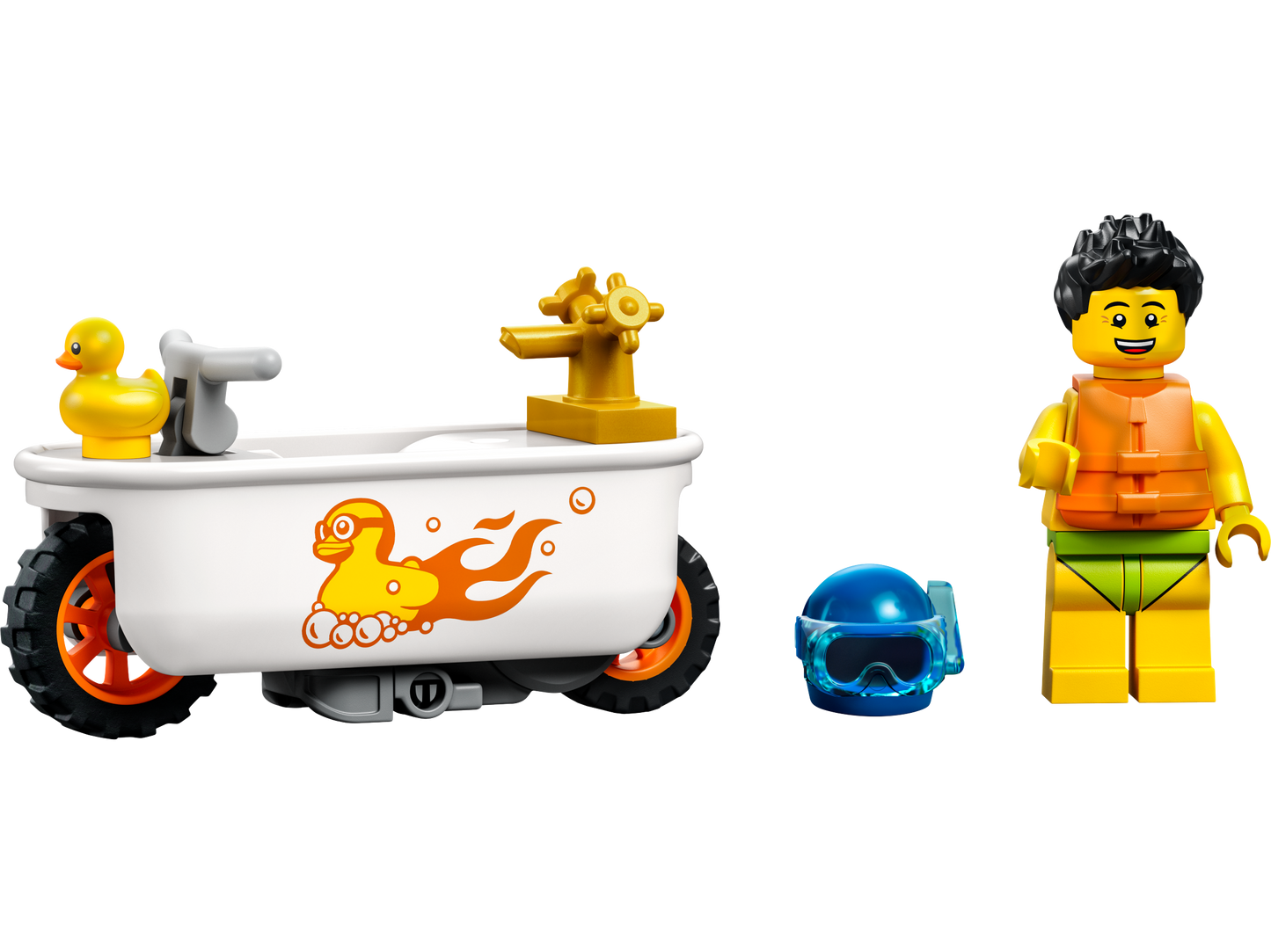 60333 - Bathtub Stunt Bike (R, C)