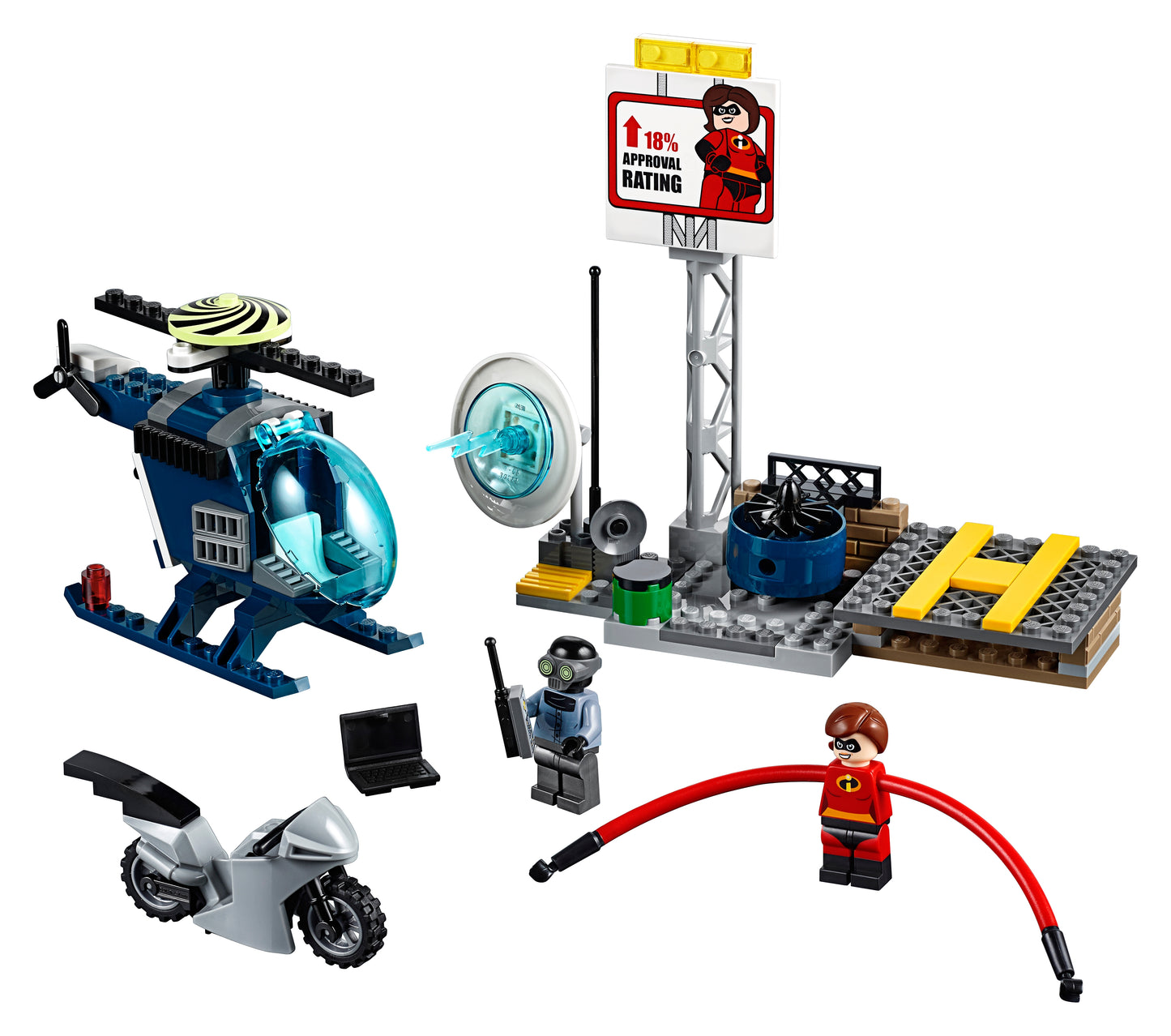 10759 - Elastigirl's Rooftop Pursuit (R)