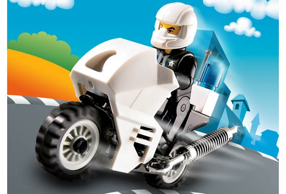 4651 - Police Motorcycle (R)