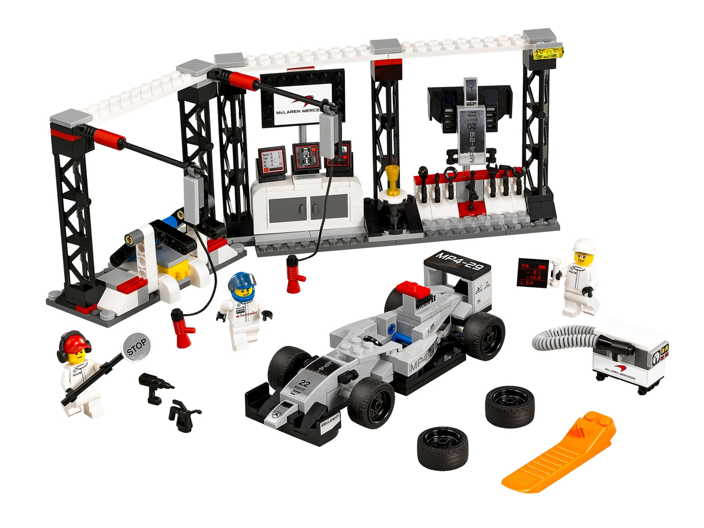 75911 - McLaren Mercedes Pit Stop (R)