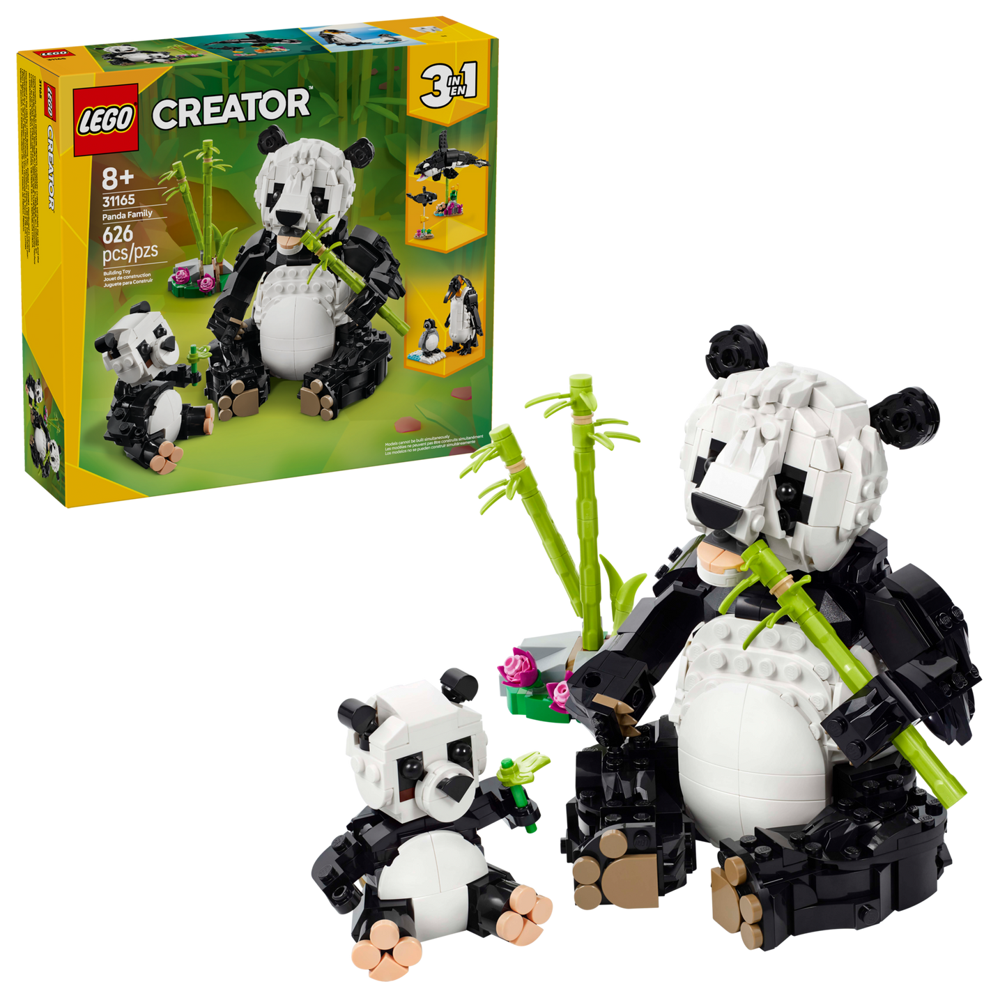 31165 Wild Animals: Panda Family