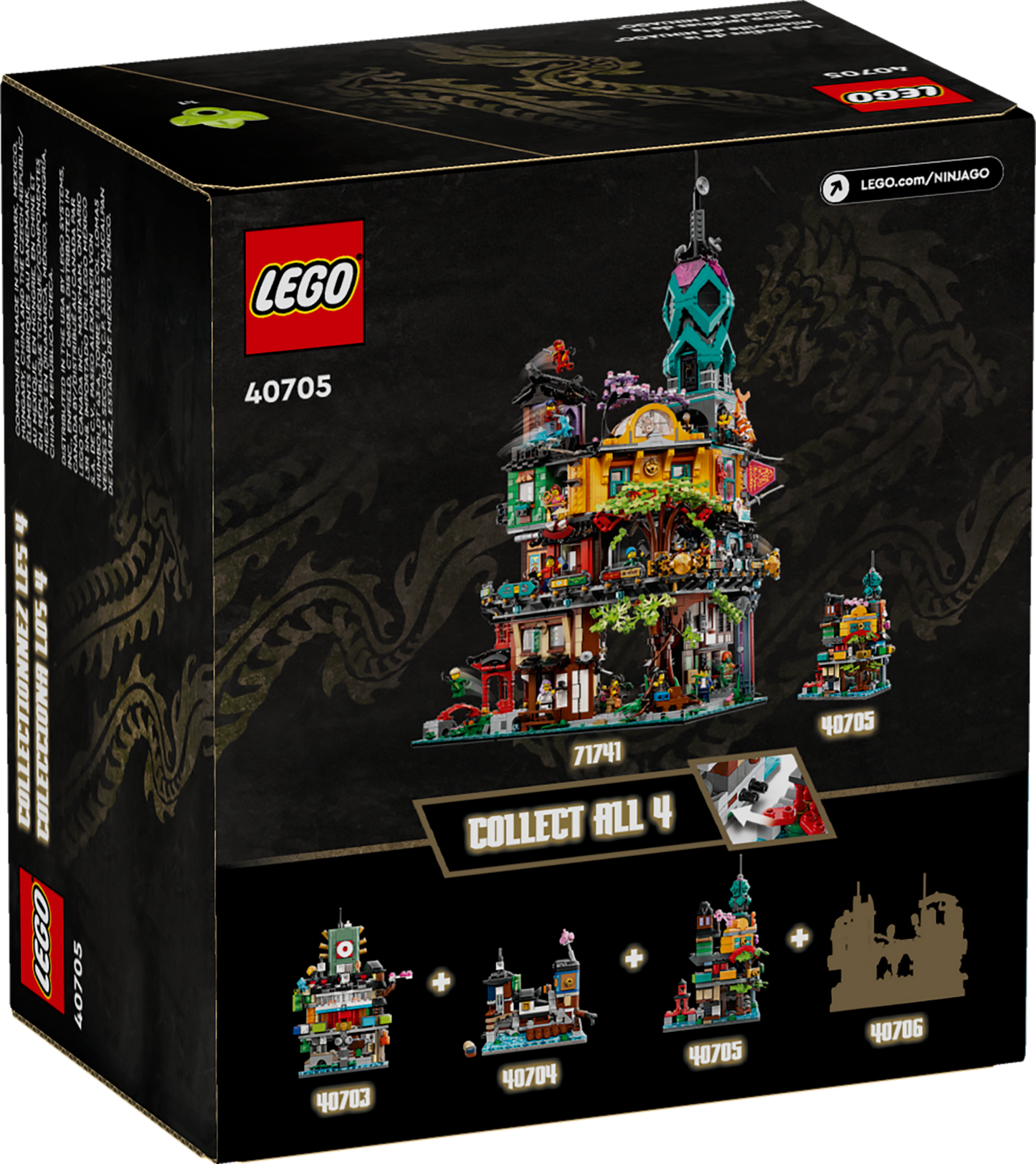 40705 - Micro NINJAGO City Gardens (R)