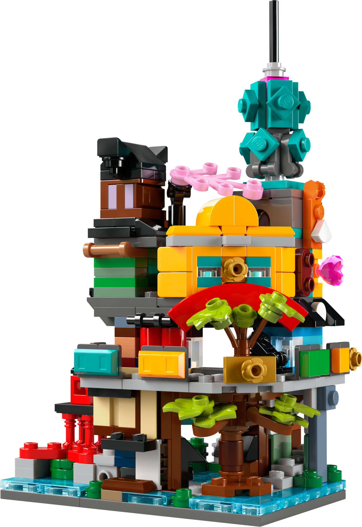 40705 - Micro NINJAGO City Gardens (R)