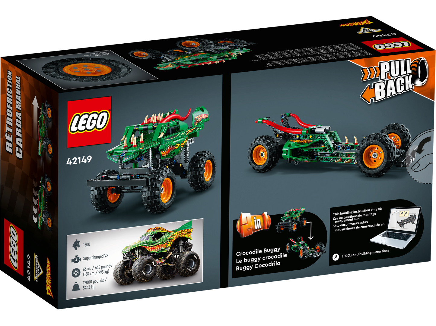 42149 - Monster Jam™ Dragon™ (R)