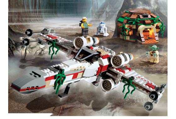 4502 - X-wing Fighter (Dagobah) Original Trilogy Edition Box (R)