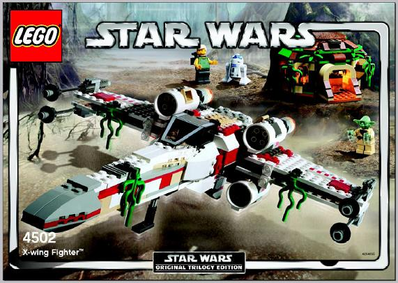 4502 - X-wing Fighter (Dagobah) Original Trilogy Edition Box (R)