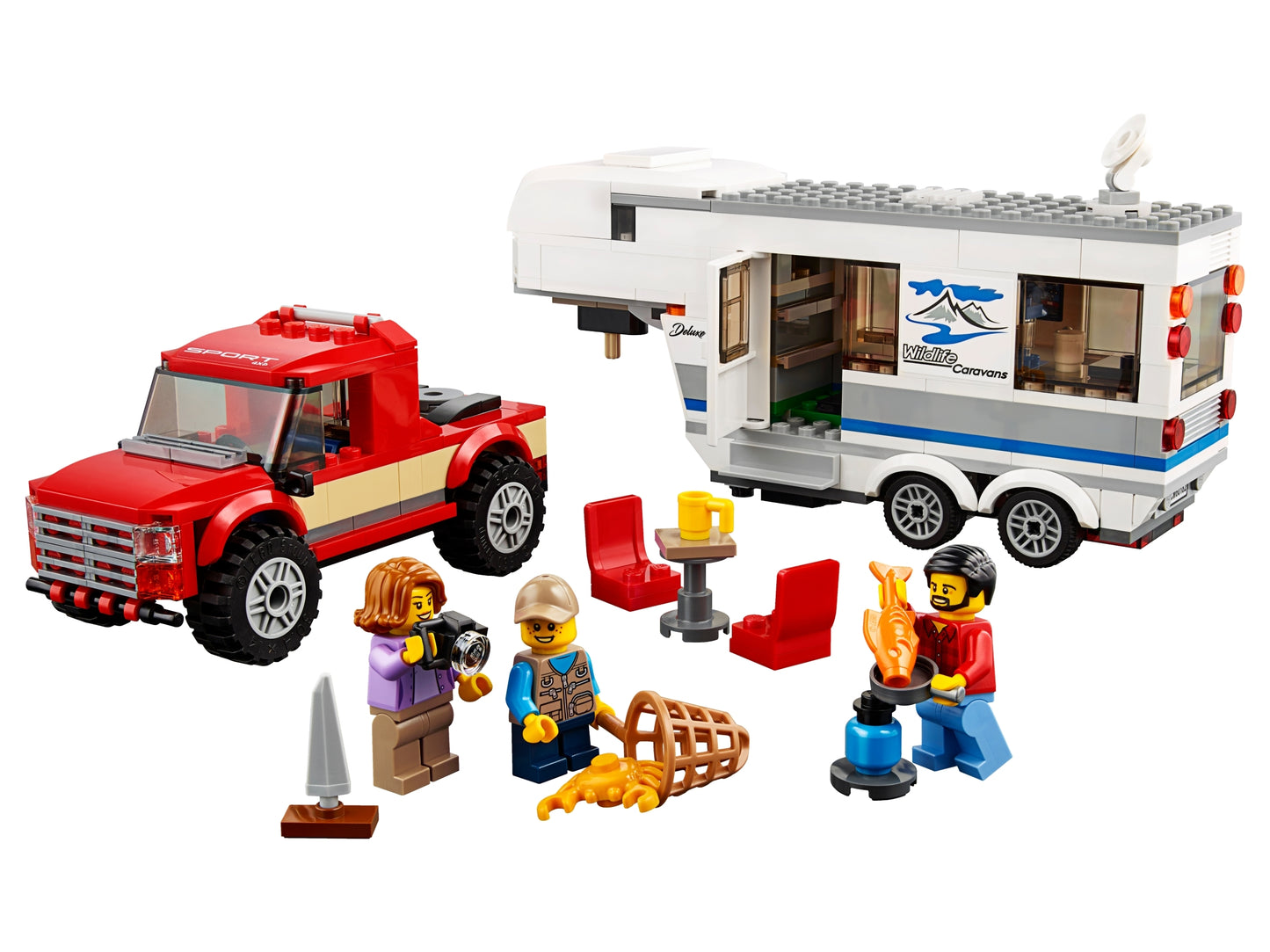 60182 - Pickup & Caravan (R, C)