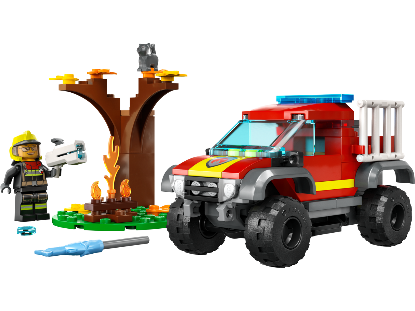 60393 - 4x4 Fire Truck Rescue (R)