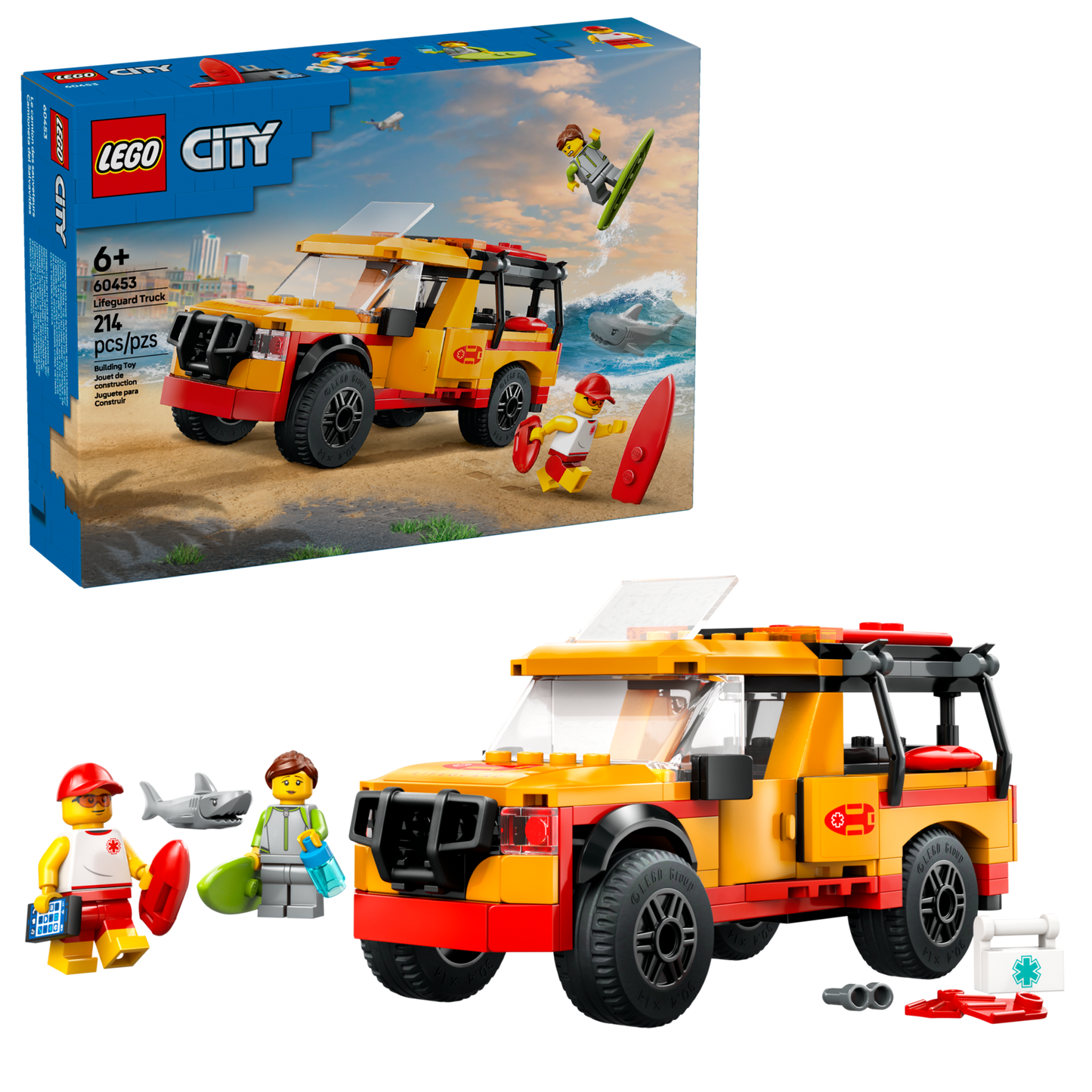 60453 Lifeguard Beach Rescue Truck