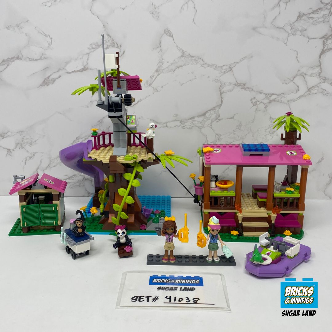41038 Jungle Rescue Base (U) – Bricks Minifigs Sugar Land