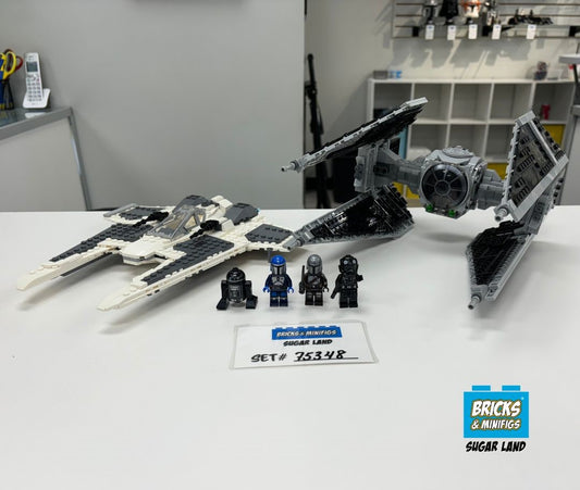 75348 - Mandalorian Fang Fighter vs TIE Interceptor (U)