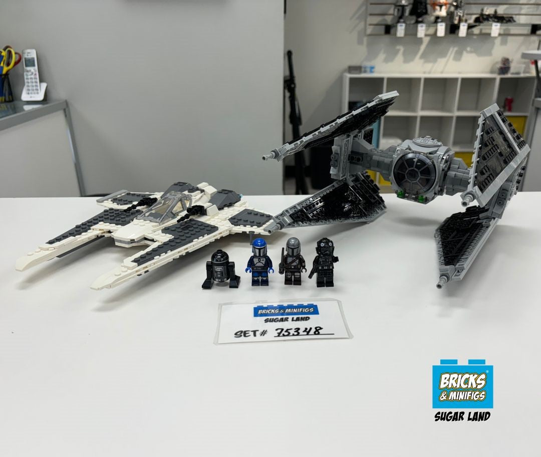 75348 - Mandalorian Fang Fighter vs TIE Interceptor (U)