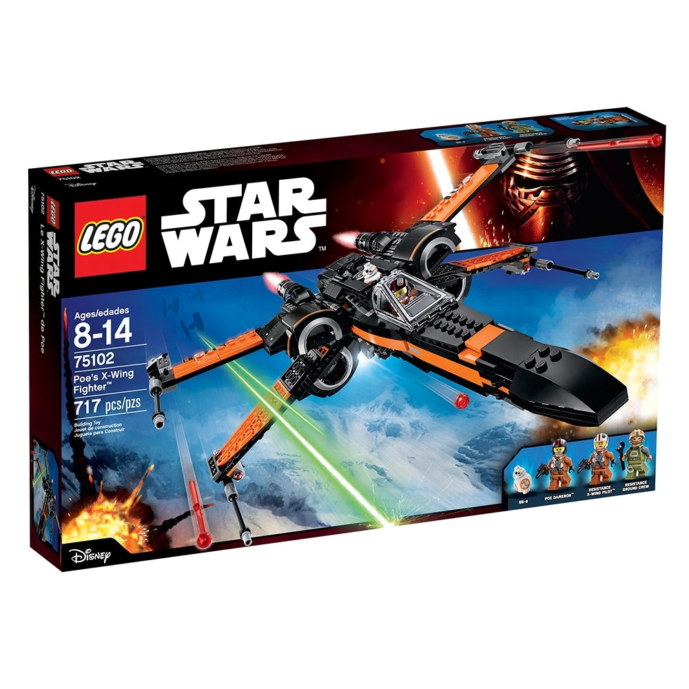 75102 - Poe's X-Wing Fighter (R,C)