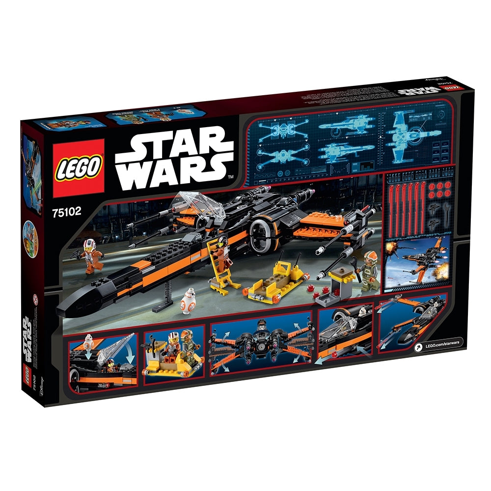 75102 - Poe's X-Wing Fighter (R,C)