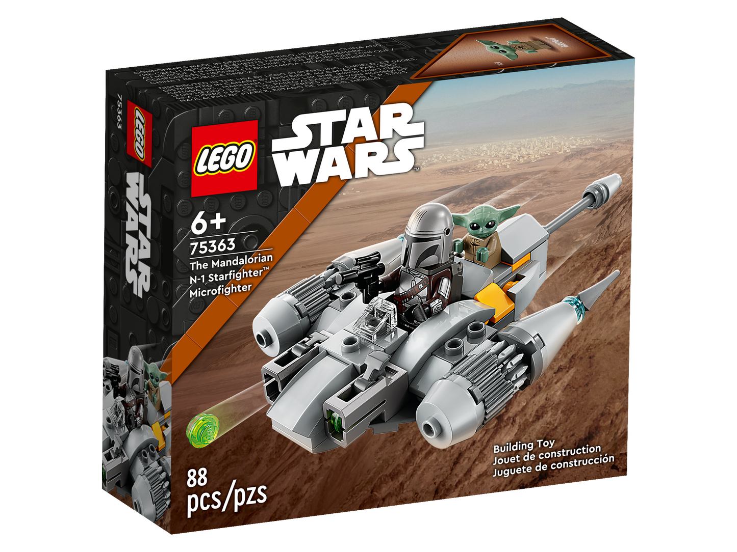 75363 - The Mandalorian N-1 Starfighter Microfighter (R)