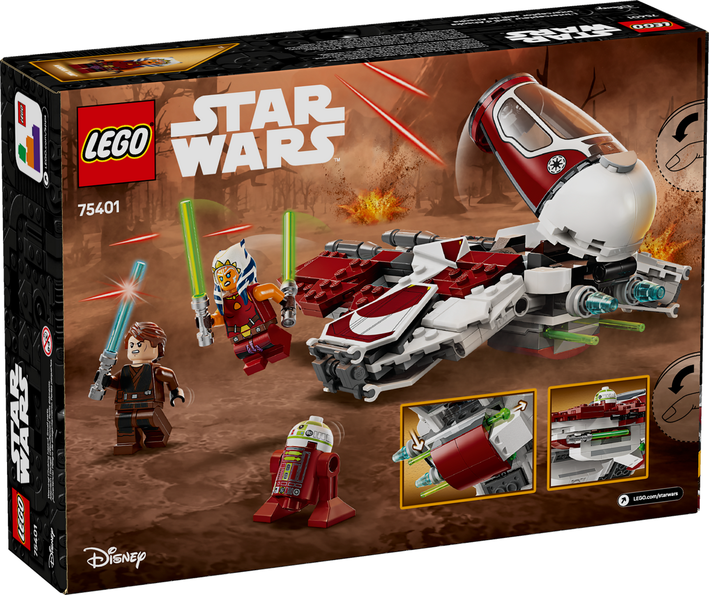 75401 Ahsoka's Jedi Interceptor