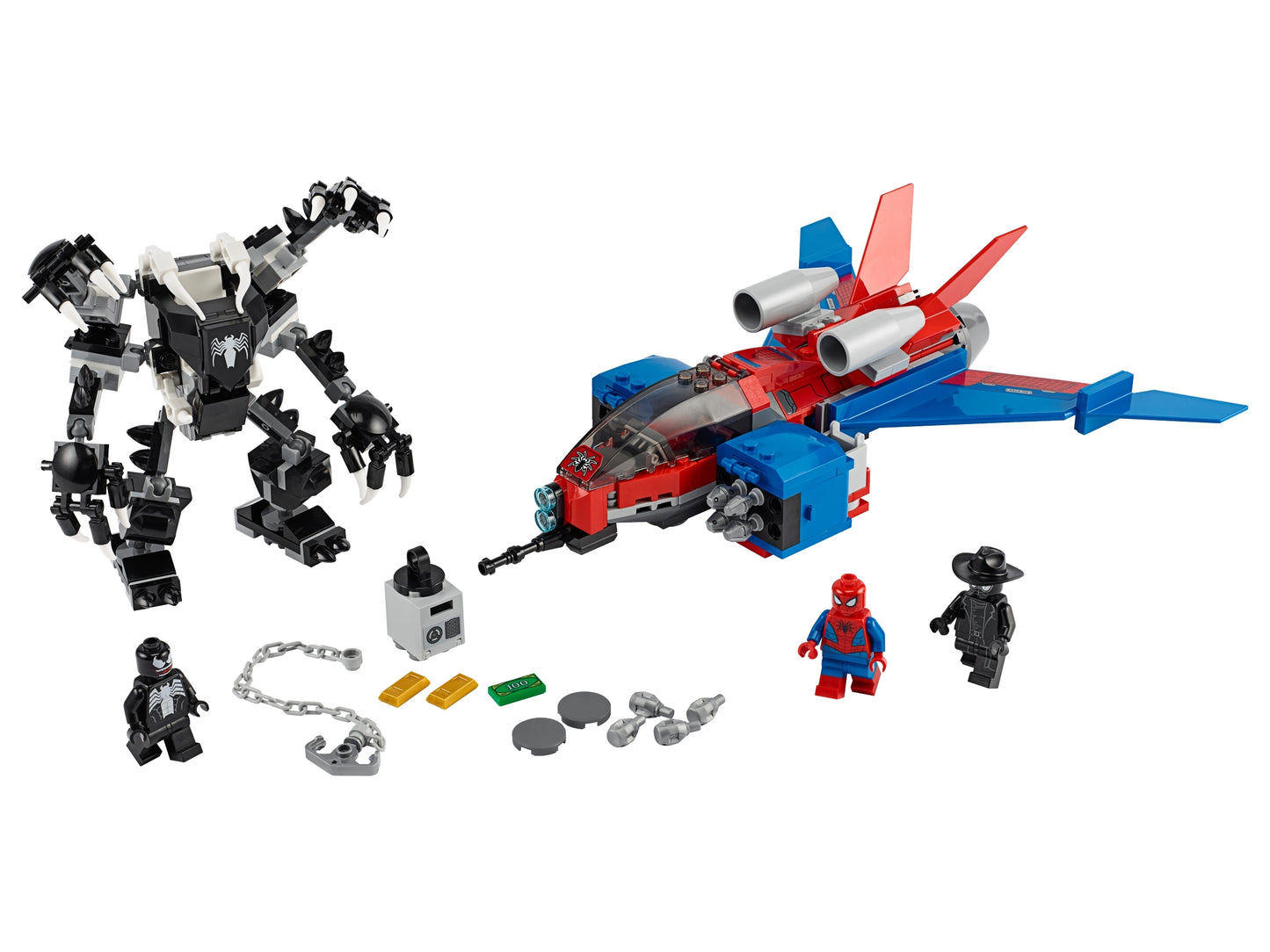 76150 - Spiderjet vs. Venom Mech (R)