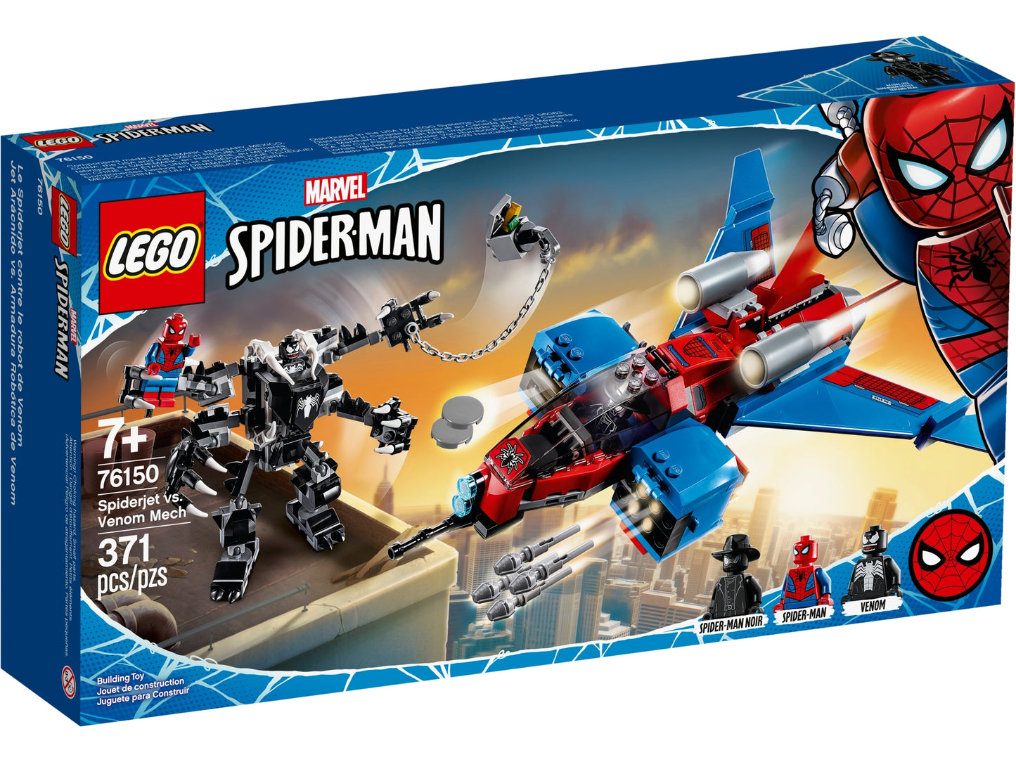 76150 - Spiderjet vs. Venom Mech (R)
