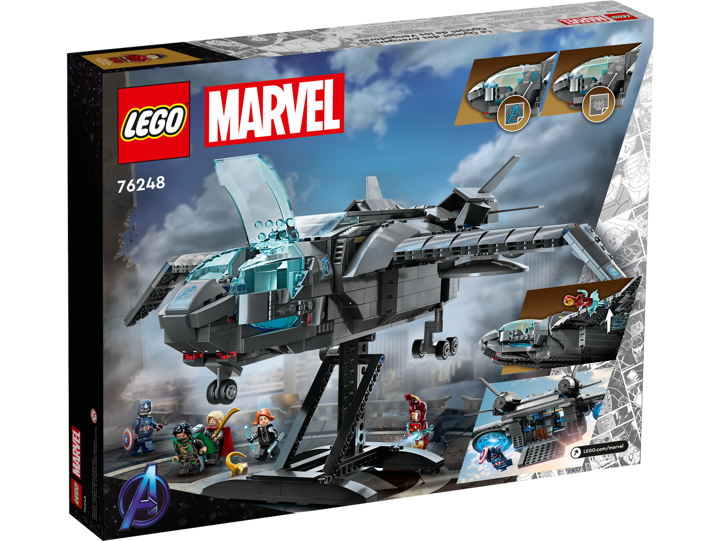 76248 The Avenger's Quinjet