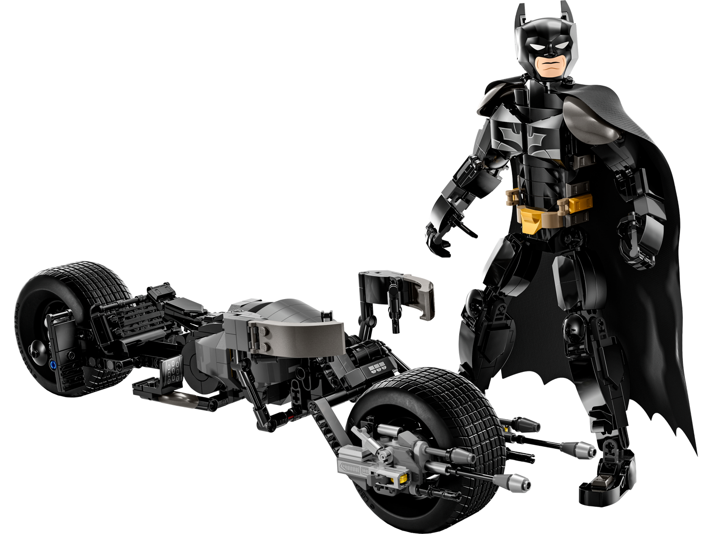 76273 Batman™ Construction Figure and the Bat-Pod Bike