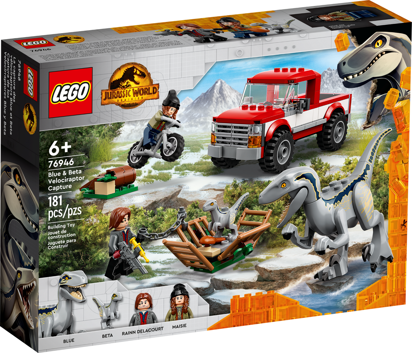 76946 - Blue & Beta Velociraptor Capture (R)