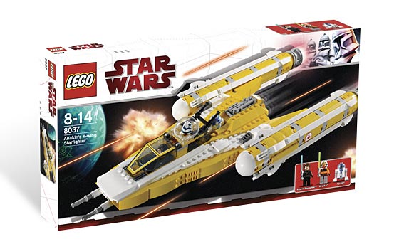 8037 - Anakin's Y-wing Starfighter (R, C)