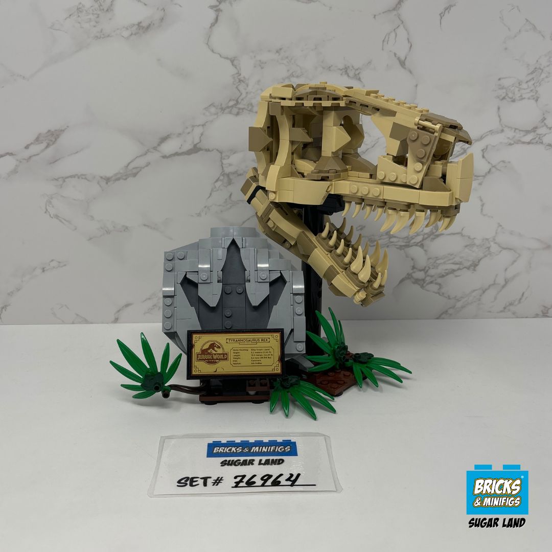 76964 Dinosaur Fossils T. Rex Skull (U) Bricks & Minifigs Sugar Land