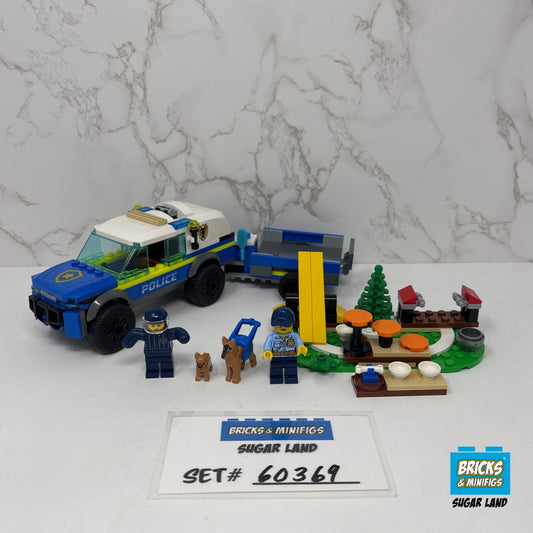 60369 - Mobile Police Dog Training (U)