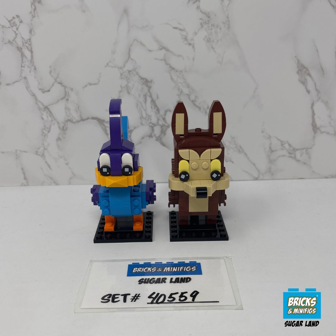 40559 - Road Runner & Wile E. Coyote Brickheadz (U)