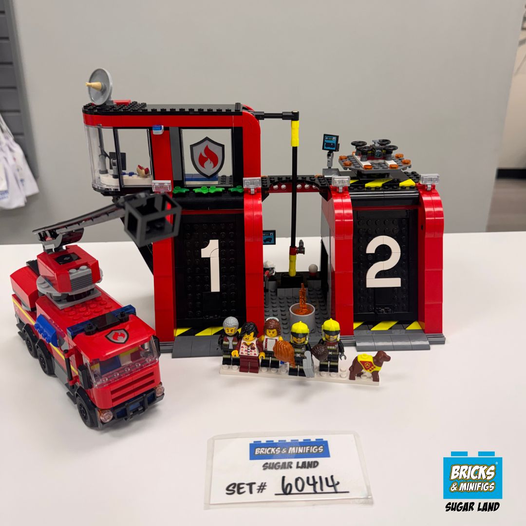 60414 - Fire Station with Fire Truck (U)