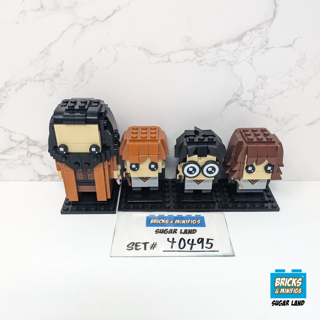 40495 - Harry, Hermione, Ron & Hagrid Brickheadz (U)