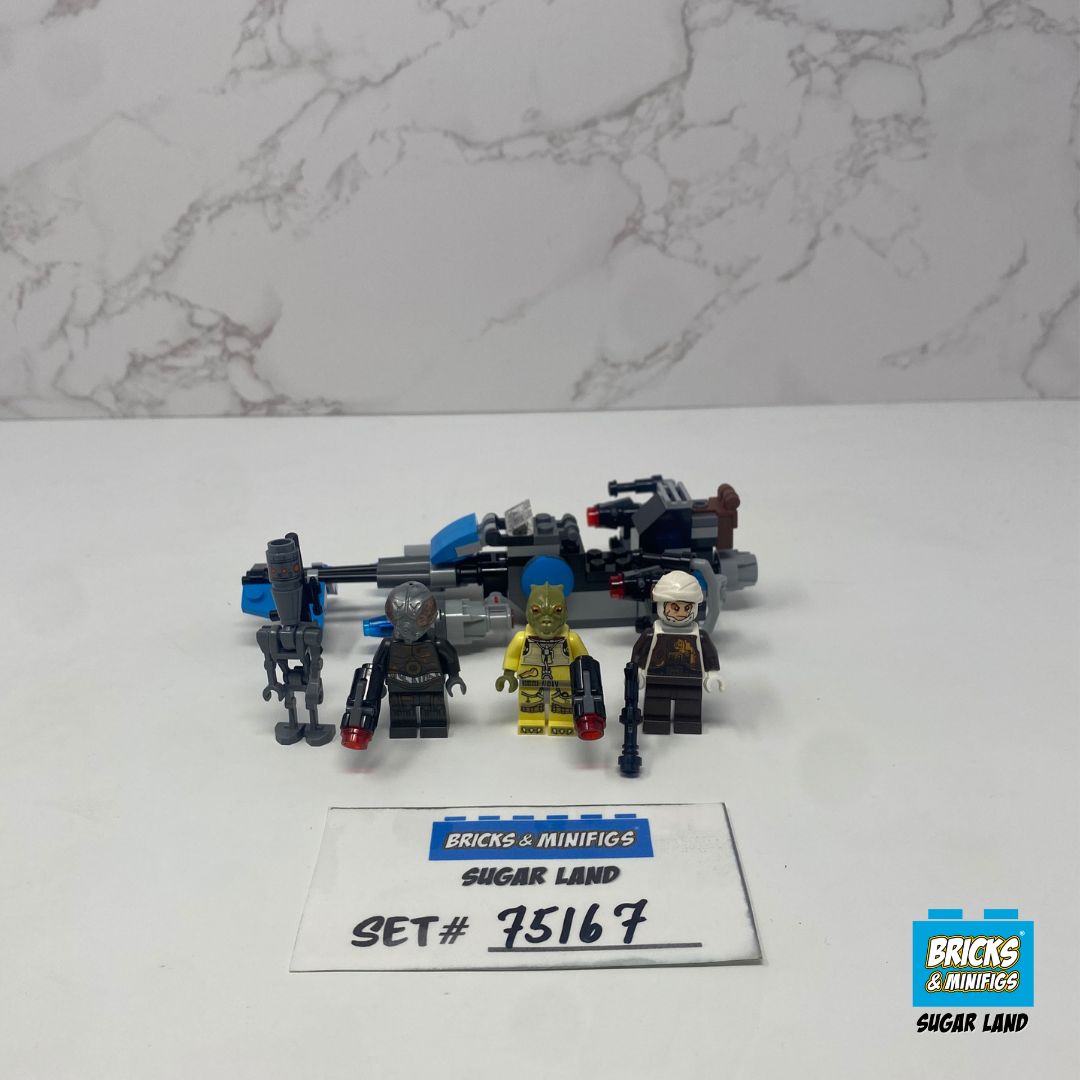 75167 - Bounty Hunter Speeder Bike Battle Pack (U)