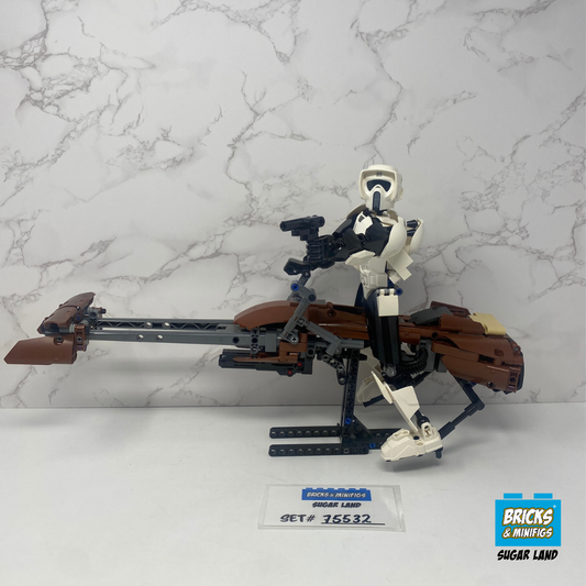 75532 Scout Trooper & Speeder Bike (U)