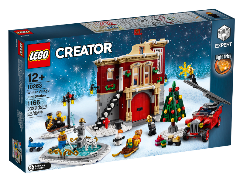 10263 - Winter Village Fire Station (R, C)