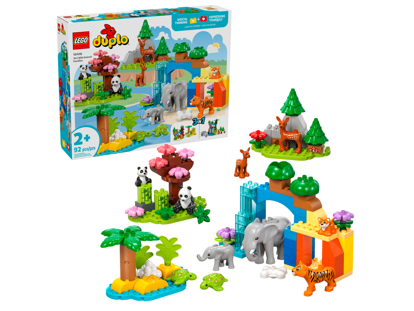 10446 3in1 Wild Animal Families