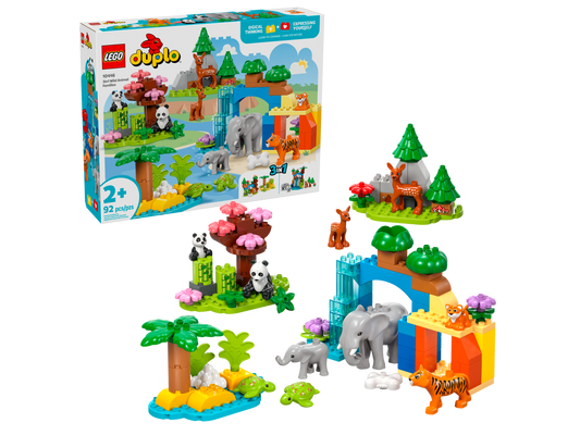10446 3in1 Wild Animal Families