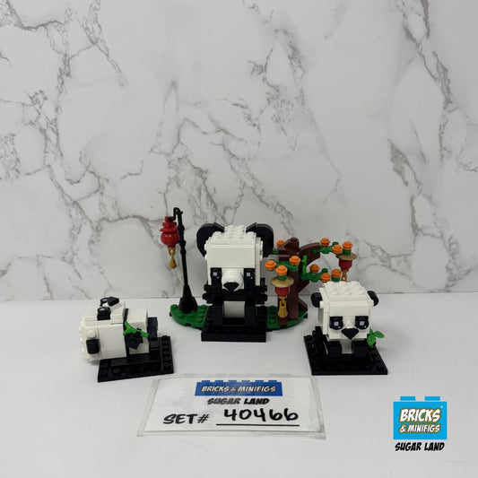 40466 - Chinese New Year Pandas Brickheadz (U)