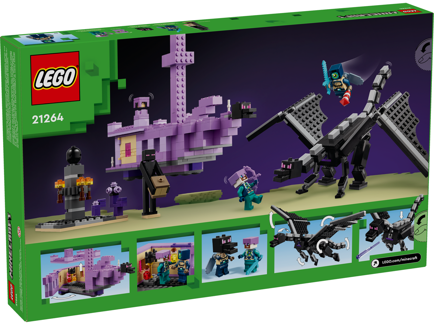 21264 The Ender Dragon and End Ship