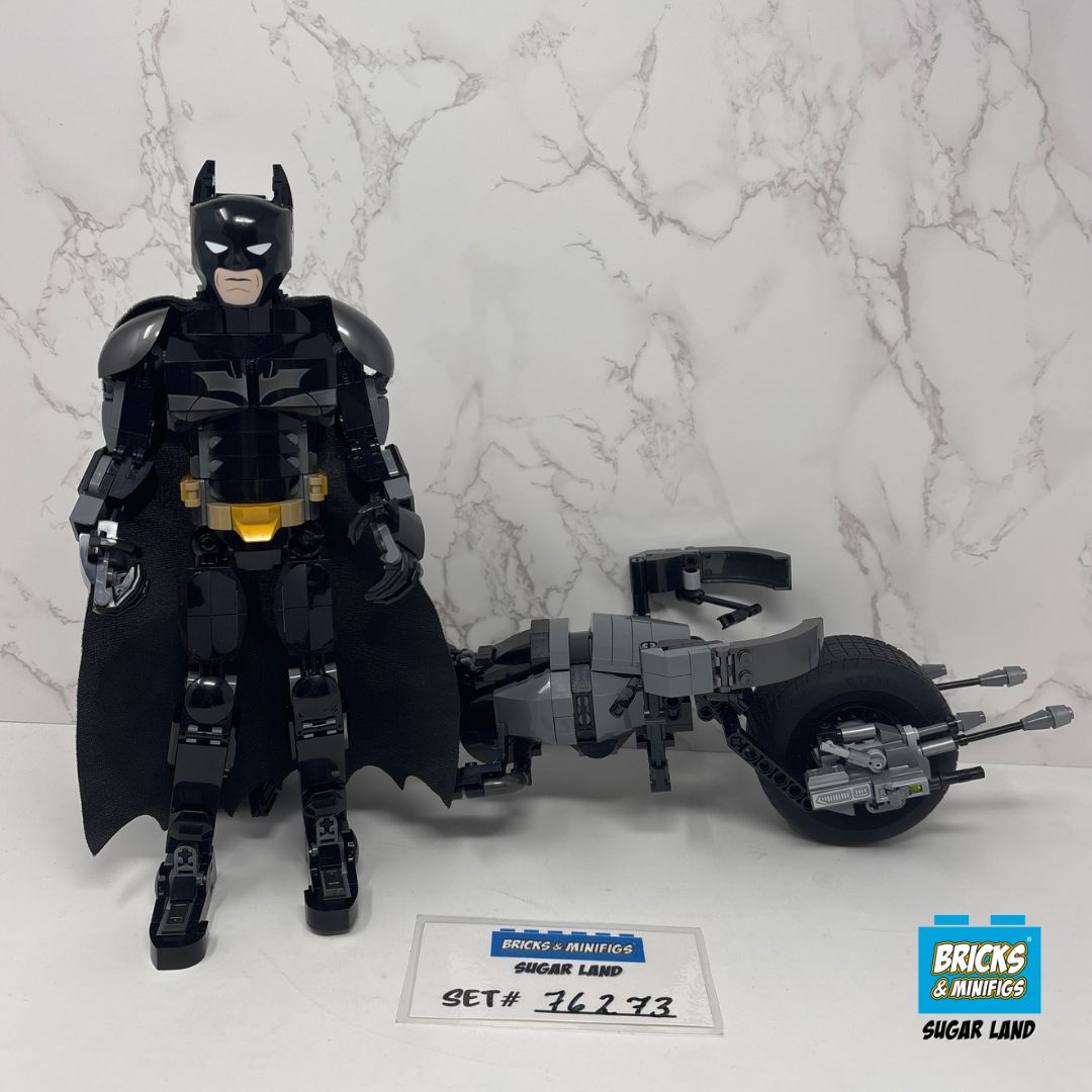 76273 - Batman Construction Figure and the Bat-Pod Bike (U)